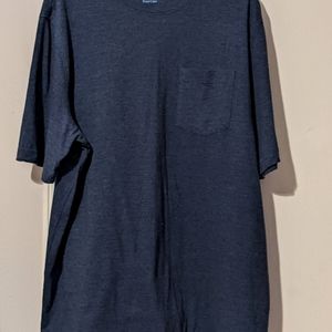 Croft and Barrow Blue Men's Tshirt L